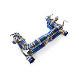 Выхлопная система Ferrari 488 GTB/Spider/Pista F142M 2015-2018 3.9T/ valves