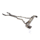 Выхлопная система BMW X6 M50i 2019-2023 4.4T N63 Engine V8