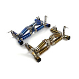 Выхлопная система Ferrari 488 GTB/Spider/Pista F142M 2015-2018 3.9T/ without valves