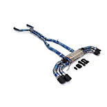 Выхлопная система BMW X6 M F96 S63 4.4T V8